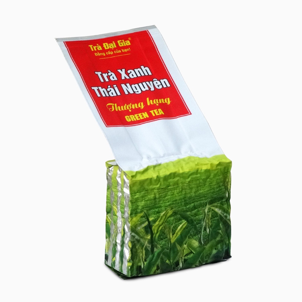 Quy cách đóng gói trà Thái Nguyên100g